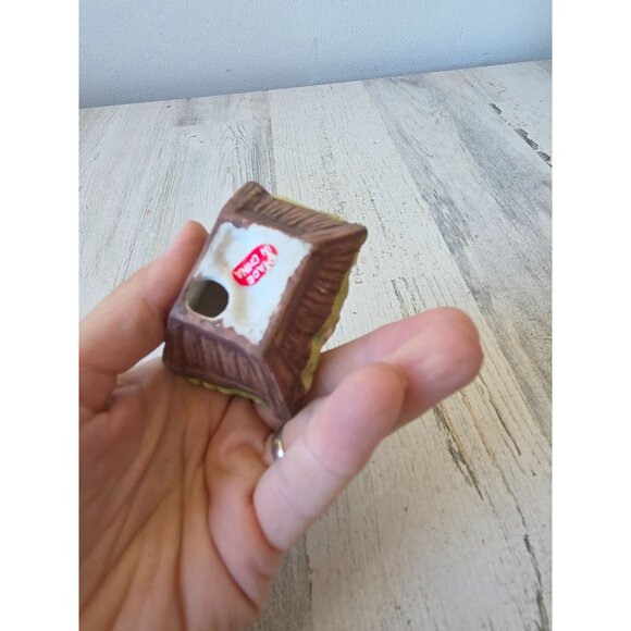 Vintage ceramic baby Jesus Xmas Nativity crib manger statue decor - Picture 7 of 7